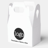 Grundlegender Text für Office-Firmenlogos CAN EDIT Geschenkschachtel (Geöffnet)