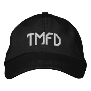 Grundlegender TMFD-Hat Bestickte Baseballkappe