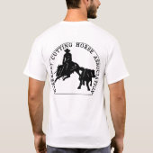 Grundlegendes Blanc Logo T - Shirt-Cabernets CHA T-Shirt (Rückseite)