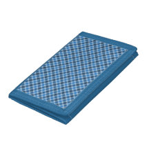 Grundlegendes Blau/Babyblau Gingham Diagonale Karo