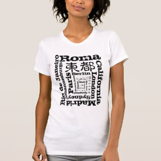 Grundlegendes Hemd - Around the World T-Shirt