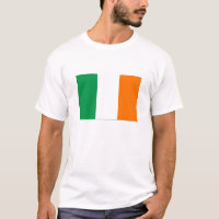 Grundlegendes irisches Flaggen-Shirt