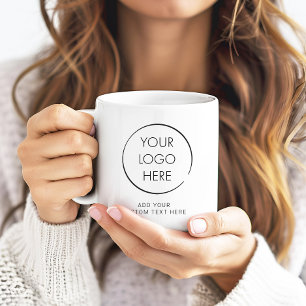 Grundlegendes Logo Custom, Geschäft oder Marketing Kaffeetasse