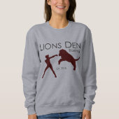 Grundlegendes Löwe-Höhlen-Sweatshirt Sweatshirt (Vorderseite)