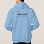 Grundlegendes mit Kapuze Schweiss-Shirt der Männer Hoodie (Rückseite)