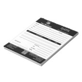 Grundlegendes professionelles Service-Geschäft Sch Notizblock (Rotiert)