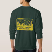 Grundlegendes Schweiss-Shirt CERT-Logo Sweatshirt (Rückseite)