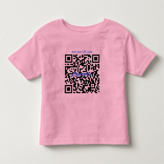 Grundlegendes Shirt mit Ihrem QR Code (Vorderseite)