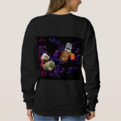 Grundlegendes Sweatshirt mit lustigem (Rückseite)