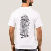 Grundlegendes T-Shirt (Rückseite)