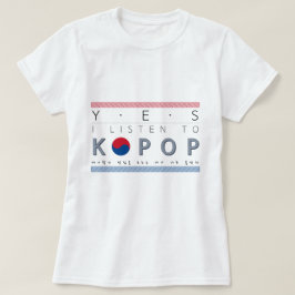 Grundlegendes T-Shirt K-Pop Liebhaber Kpop