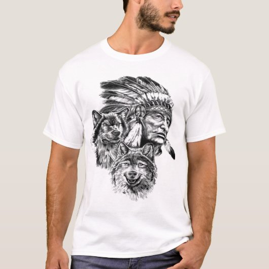 Grundlegendes Unterhemd, Designer und Tiere, T-Shirt (Vorderseite)