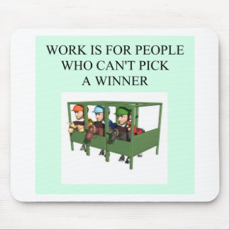 gründlicher gezüchteter Pferderennenentwurf Mousepad