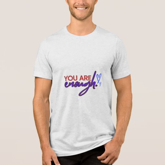 Gründlichkeit der Erinnerung Tri-Blend Shirt (Vorderseite)
