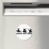 Grundlinie und Pfund Magnet (In Situ (Geschirrspüler))