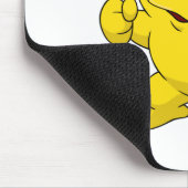 Grundo Gelb Mousepad (Ecke)