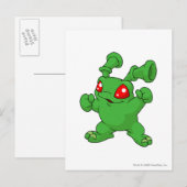 Grundo Green Postkarte (Vorne/Hinten)