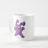 Grundo lila kaffeetasse (Vorderseite Links)