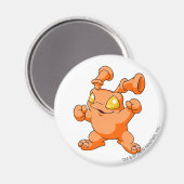 Grundo Orange Magnet (Vorderseite/Rückseite)