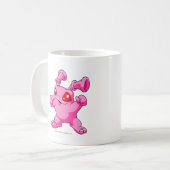 Grundo Rosa Kaffeetasse (Vorderseite Links)
