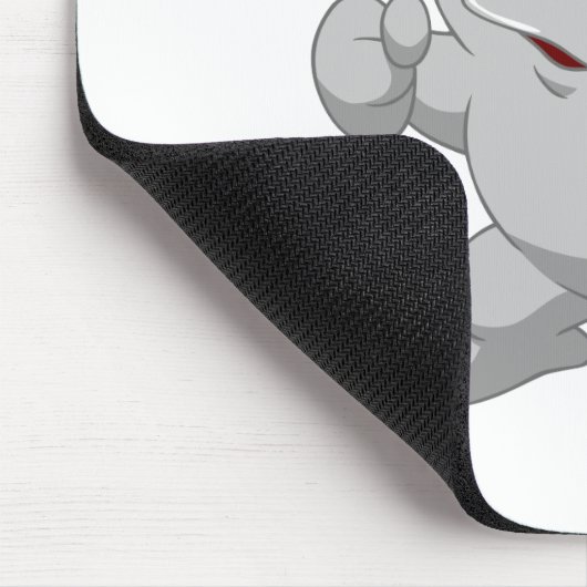 Grundo Silber Mousepad (Ecke)