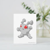 Grundo Silver Postkarte (Stehend Vorderseite)