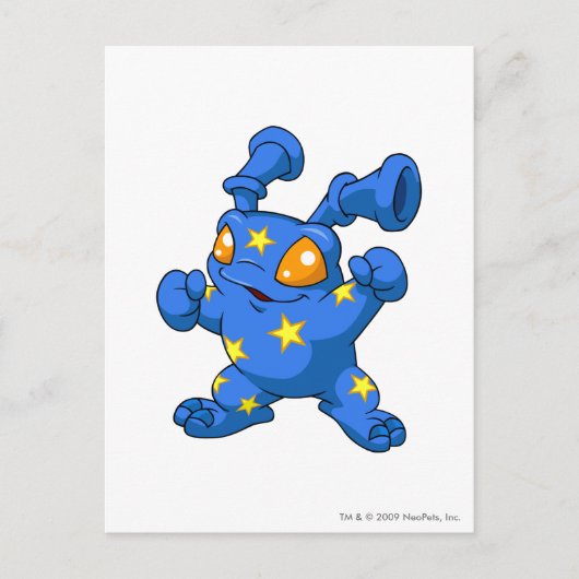 Grundo Starry Postkarte (Vorderseite)