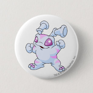 Grundo Striped Button