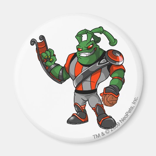 Grundo Virtupets Space Station Player Magnet (Vorne)