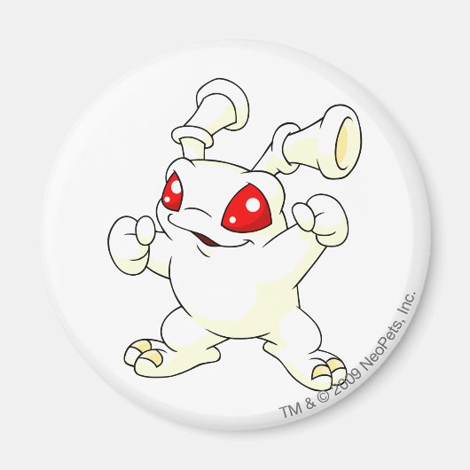 Grundo White Magnet (Vorne)