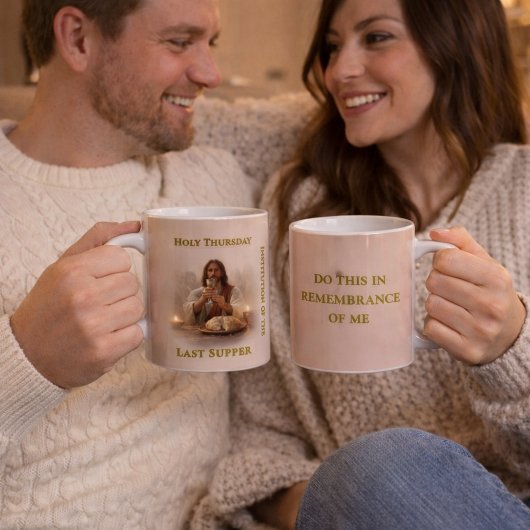 Gründonnerstag-Eucharistie Kaffeetasse