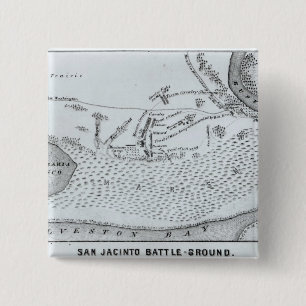 Grundplan des Kampfes von San Jacinto Button