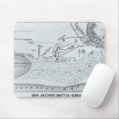 Grundplan des Kampfes von San Jacinto Mousepad (Mit Mouse)