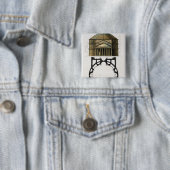 Grundplan und Fassade des Pantheons, Rom, von Button (Beispiel)