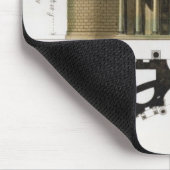 Grundplan und Fassade des Pantheons, Rom, von Mousepad (Ecke)