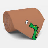 Gründrache Krawatte (Gerollt)