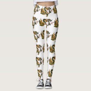 Gründrache Leggings