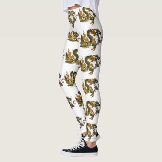 Gründrache Leggings (Links)