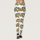 Gründrache Leggings (Rückseite)