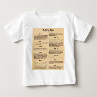 Grundrechtecharta der Staaten Baby T-shirt