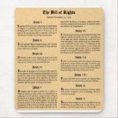 Grundrechtecharta der Staaten Mousepad (Vorne)