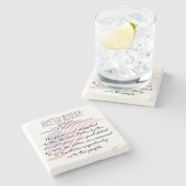 Grundrechtecharta der Vereinigten Staaten. Zehnte  Steinuntersetzer (Seitenansicht)