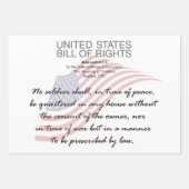 Grundrechtecharta Die Änderungsanträge 1 bis 3 Geschenkpapier Set (Vorderseite 3)