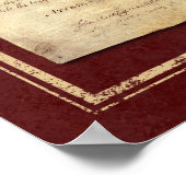 Grundrechtecharta Poster (Ecke)