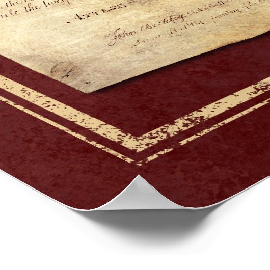 Grundrechtecharta Poster (Ecke)