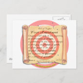 Grundrechtecharta Postkarte (Vorne/Hinten)