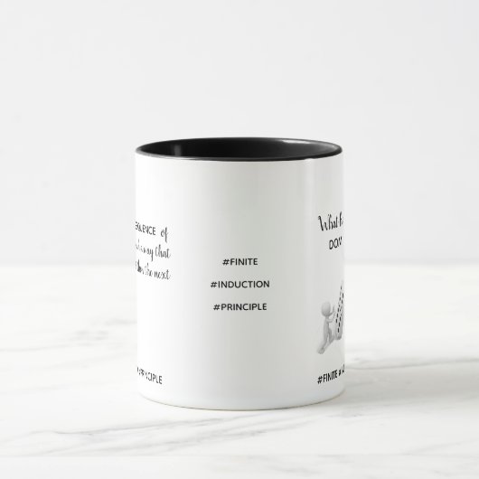 Grundsatz der endgültigen Einführung - mathematisc Tasse (Zentrum)