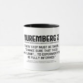 Grundsätze für Personen in Forschung und Experimen Tasse (Zentrum)