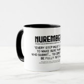 Grundsätze für Personen in Forschung und Experimen Tasse (Vorderseite Links)