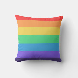 Grundsätzlich Regenbogen Kissen